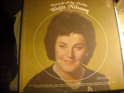 Birgit Nilsson, Philharmonia Orchestra, Heinz Wallberg, Leopold Ludwig, Orchestra Del Teatro Dell'Opera Di Roma, Francesco Molinari-Pradelli, Zubin Mehta : Portrait Of The Artist (3xLP + Box, Album, Comp)