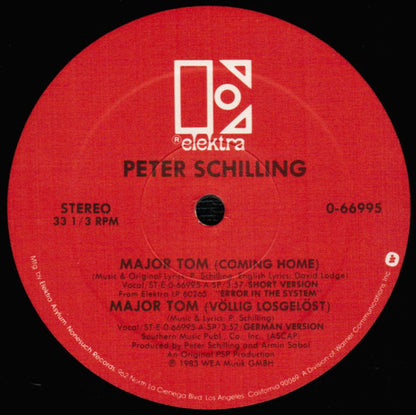 Peter Schilling : Major Tom (Coming Home) (12", Spe)