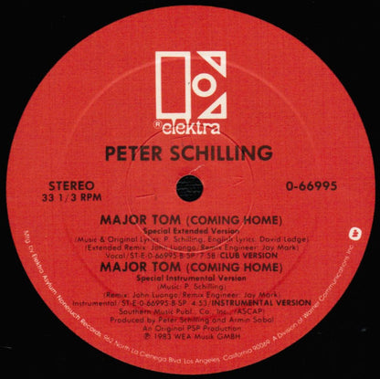 Peter Schilling : Major Tom (Coming Home) (12", Spe)