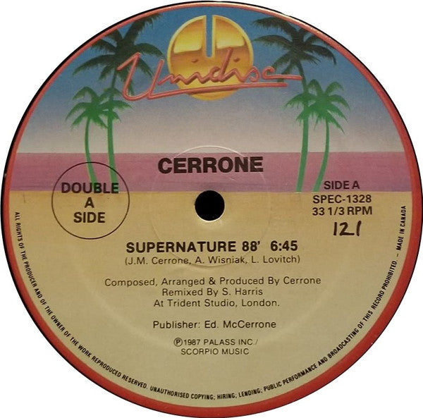 Cerrone : Supernature 88 (12")
