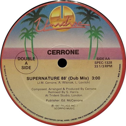 Cerrone : Supernature 88 (12")