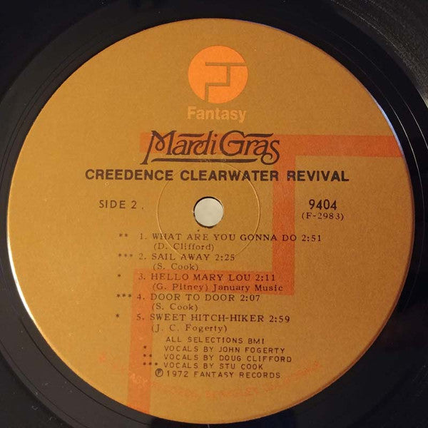 Creedence Clearwater Revival : Mardi Gras (LP, Album, Roc)