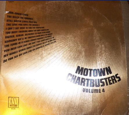 Various : Motown Chartbusters Vol. 4 (LP, Comp)