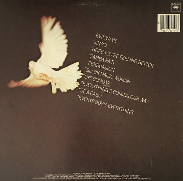 Santana : Santana's Greatest Hits (LP, Comp, RE, Car)