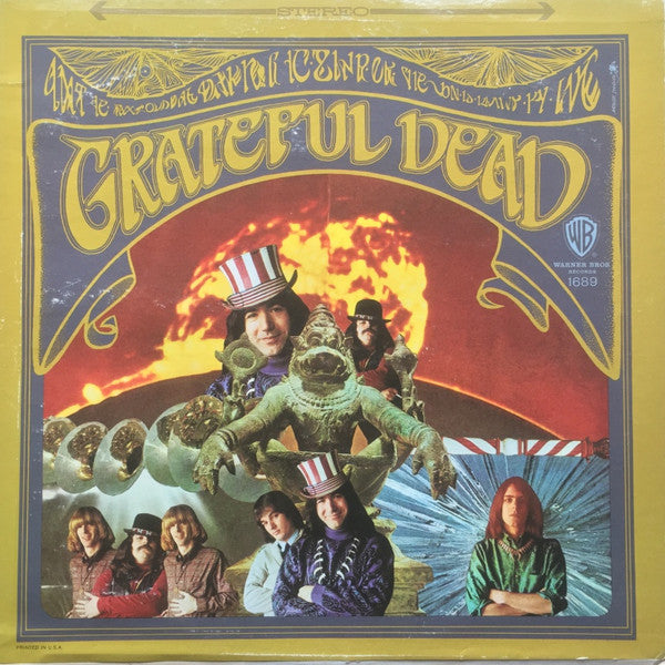 The Grateful Dead : The Grateful Dead (LP, Album, RE, San)