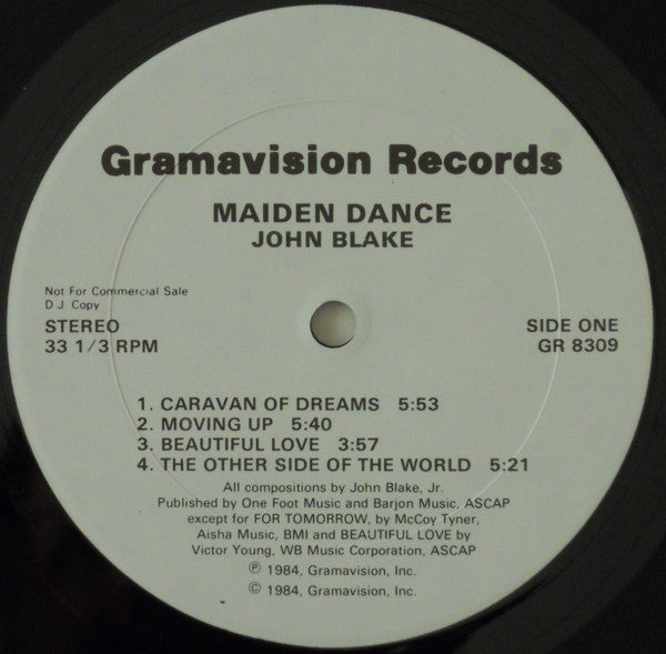 John Blake : Maiden Dance (LP, Album, Promo)