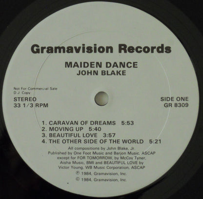 John Blake : Maiden Dance (LP, Album, Promo)