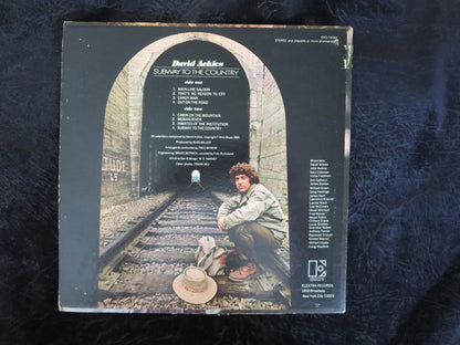 David Ackles : Subway To The Country (LP, Album, Pit)