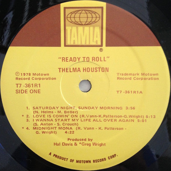 Thelma Houston : Ready To Roll (LP, Album)
