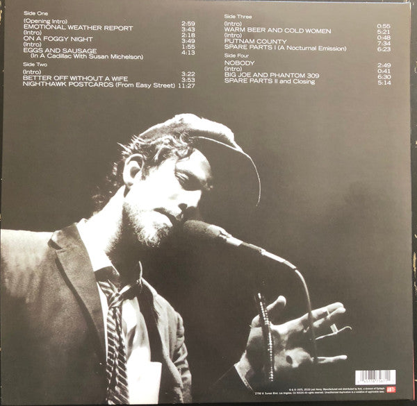 Tom Waits : Nighthawks At The Diner (2xLP, Album, RE, RM, Ind)