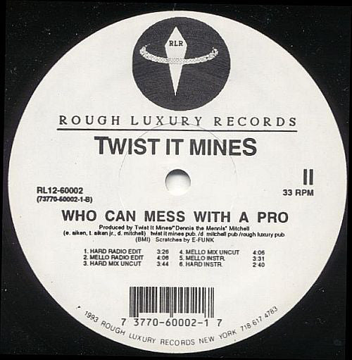 Twist It Mines : Myz B Haven (12")