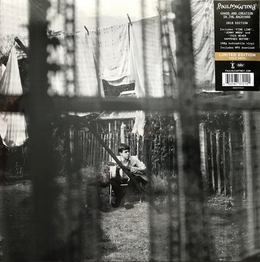 Paul McCartney : Chaos And Creation In The Backyard (LP, Album, Ltd, RE, Gol)