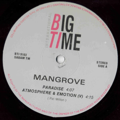 Mangrove : Atmosphere & Emotion (12")