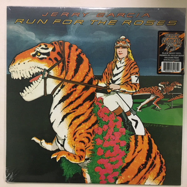 Jerry Garcia : Run For The Roses (LP, Album, RE, RM, 180)