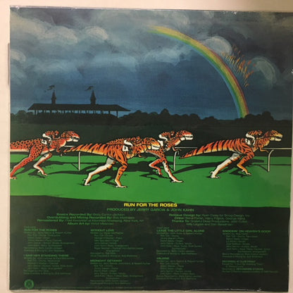 Jerry Garcia : Run For The Roses (LP, Album, RE, RM, 180)