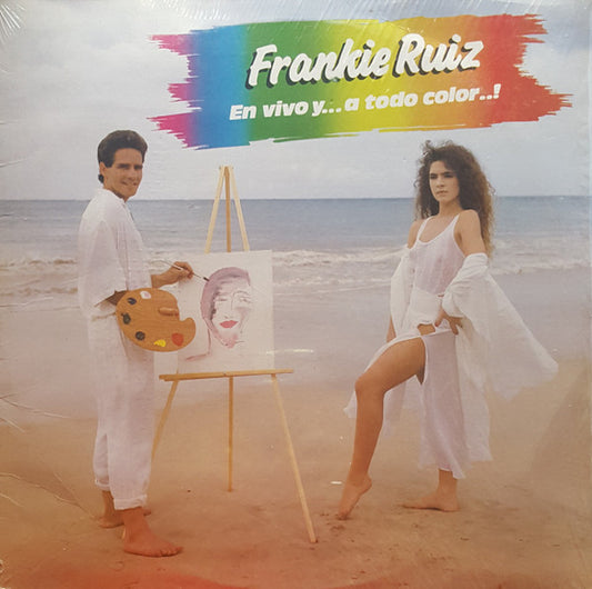 Frankie Ruiz : En Vivo Y... A Todo Color (LP, Album)