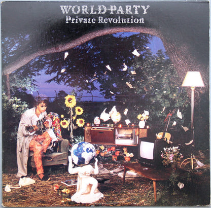 World Party : Private Revolution (LP, Album, Car)