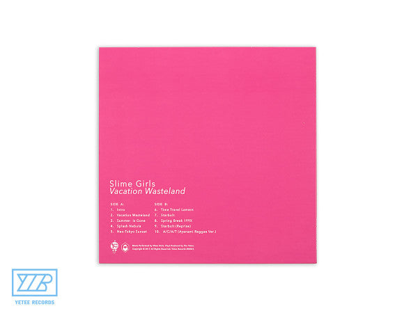 Slime Girls : Vacation Wasteland EP (12", Ltd, Whi)
