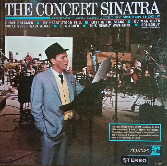 Frank Sinatra : The Concert Sinatra (LP, Album, M/Print, Gat)