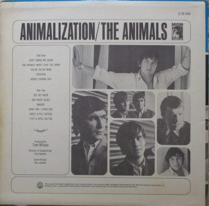 The Animals : Animalization (LP, Album, Mono, MGM)