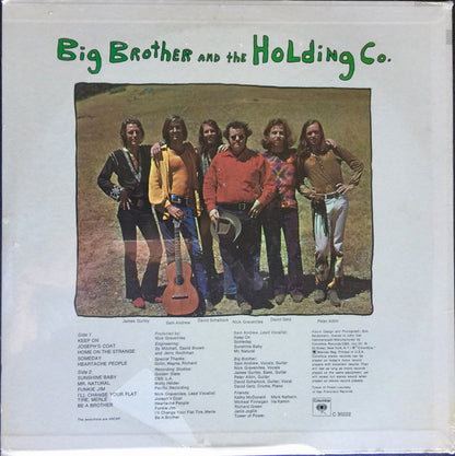 Big Brother & The Holding Company : Be A Brother (LP, Album, Pit)