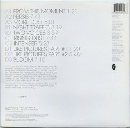 Brian Eno & J. Peter Schwalm : Drawn From Life (2xLP, Album, Ltd, Num)