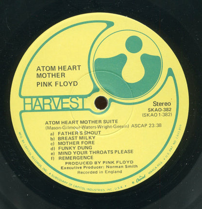 Pink Floyd : Atom Heart Mother (LP, Album, RE, RP, Win)