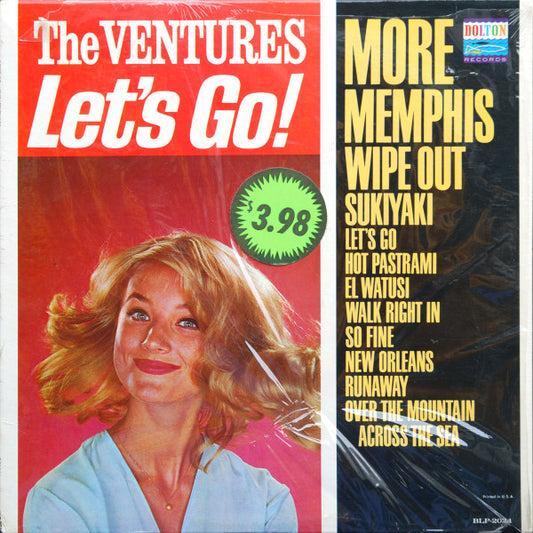 The Ventures : Let's Go! (LP, Album, Mono, Hol)