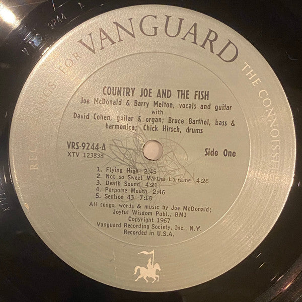Country Joe And The Fish : Electric Music For The Mind And Body (LP, Album, Mono)