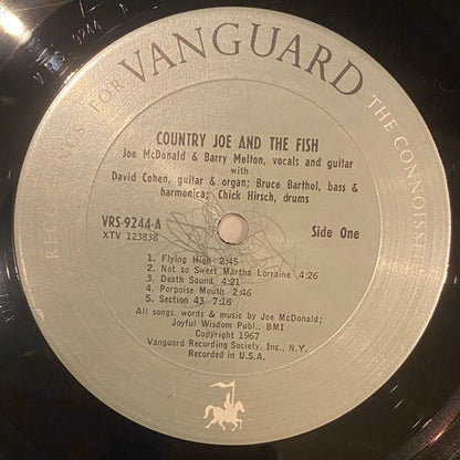 Country Joe And The Fish : Electric Music For The Mind And Body (LP, Album, Mono)