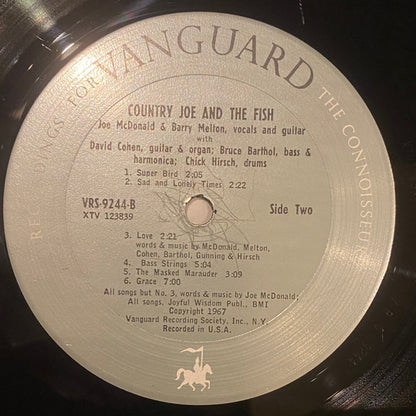 Country Joe And The Fish : Electric Music For The Mind And Body (LP, Album, Mono)