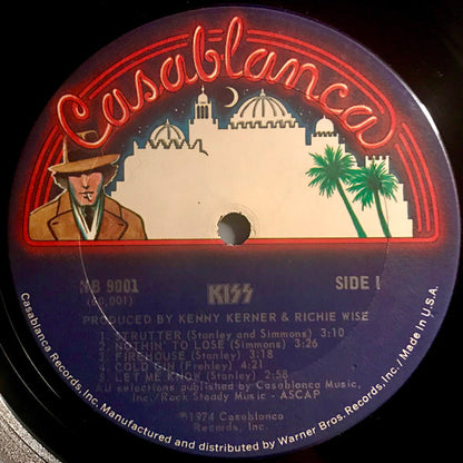 Kiss : Kiss (LP, Album, Pit)