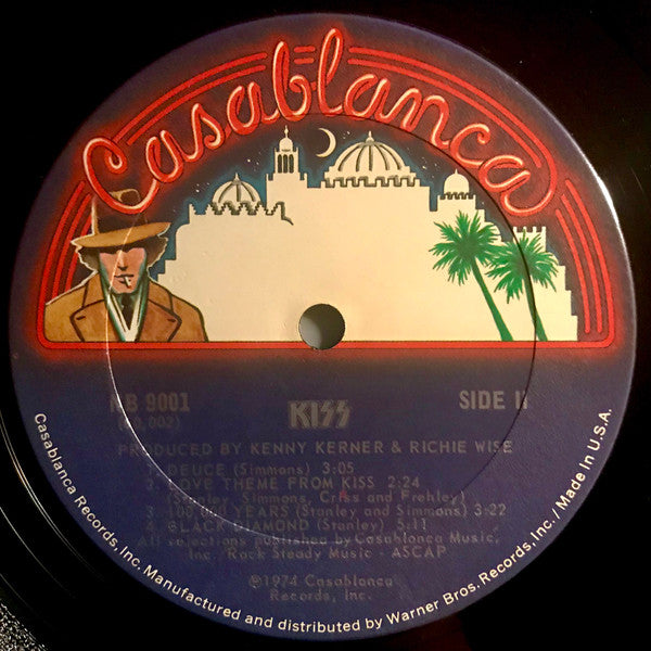 Kiss : Kiss (LP, Album, Pit)