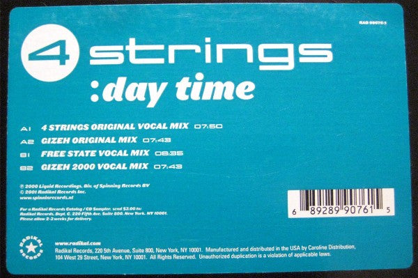 4 Strings : Day Time (12")