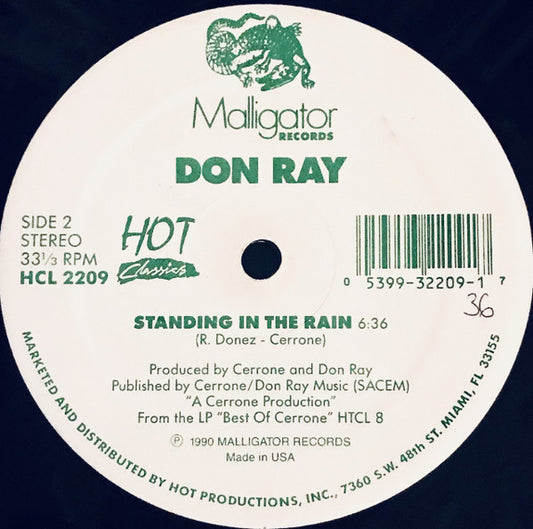 Don Ray : Got To Have Loving / Standing In The Rain (12", RE, Whi)
