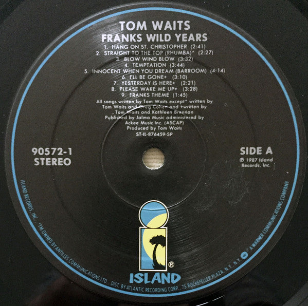 Tom Waits : Franks Wild Years (LP, Album, SP )