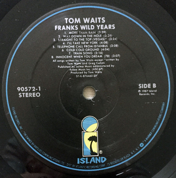 Tom Waits : Franks Wild Years (LP, Album, SP )