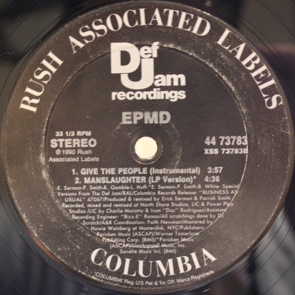 EPMD : Give The People (12")