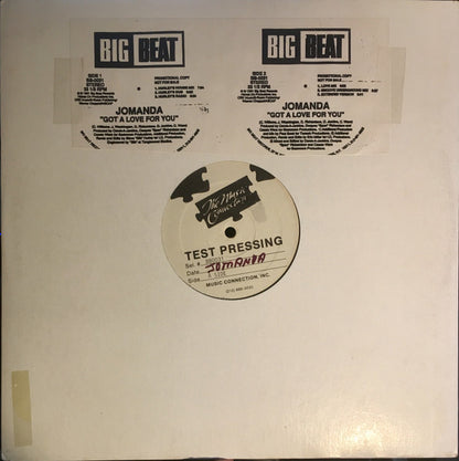 Jomanda : Got A Love For You (12", TP)
