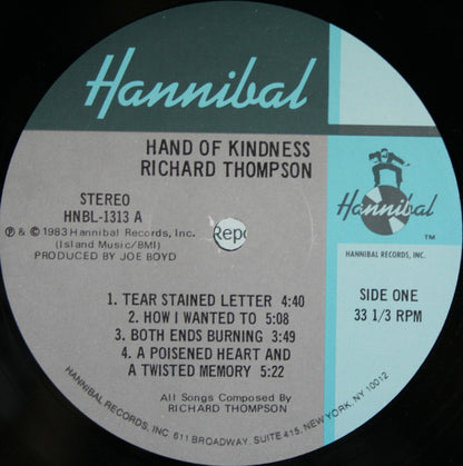 Richard Thompson : Hand Of Kindness (LP, Album, Eur)