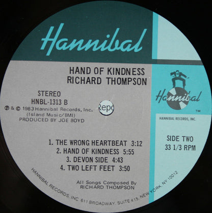Richard Thompson : Hand Of Kindness (LP, Album, Eur)