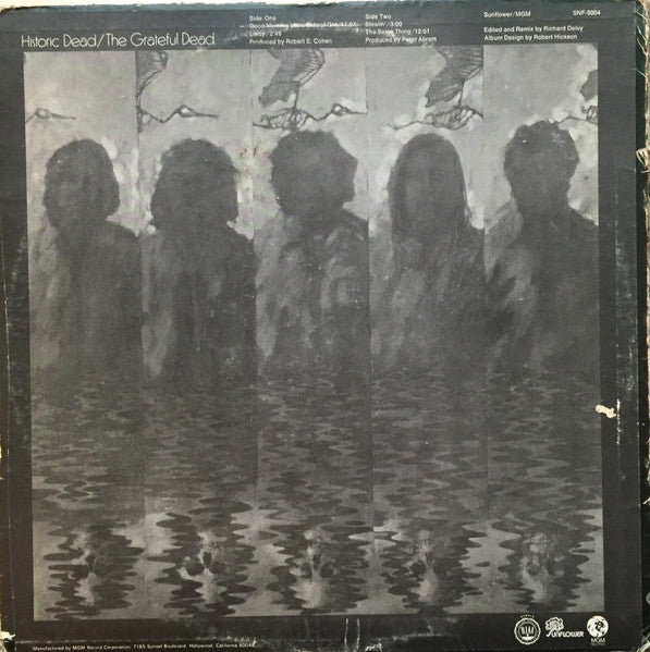 The Grateful Dead : Historic Dead (LP, Album)
