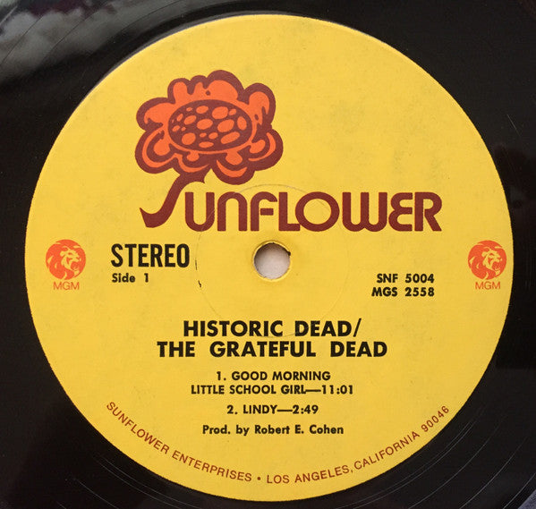 The Grateful Dead : Historic Dead (LP, Album)