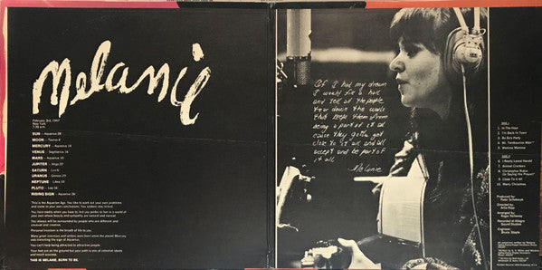 Melanie (2) : Born To Be (LP, Album, RP, All)