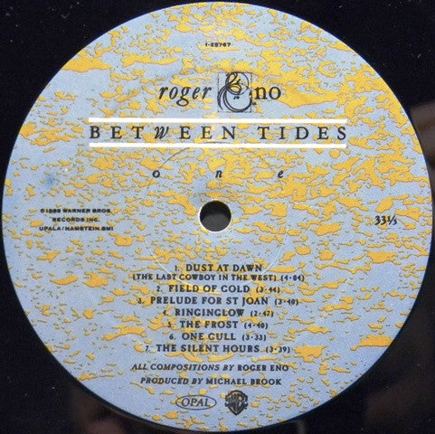 Roger Eno : Between Tides (LP, Album, All)
