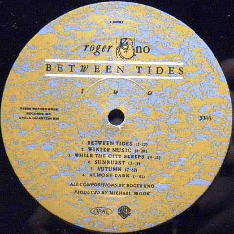 Roger Eno : Between Tides (LP, Album, All)