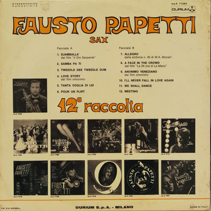 Fausto Papetti : 12ª Raccolta (LP, Album)