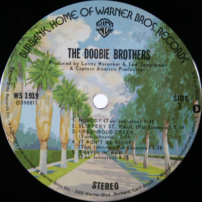 The Doobie Brothers : The Doobie Brothers (LP, Album, RE, Ter)