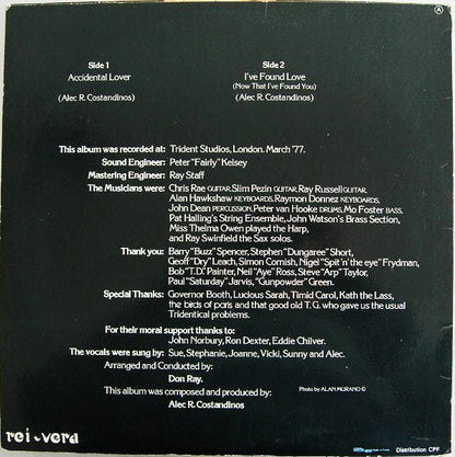 Love & Kisses : Love And Kisses (LP, Album)