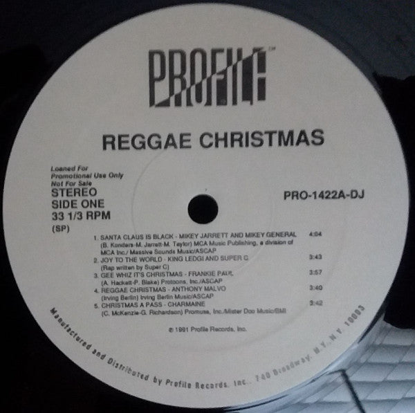 Various : Reggae Christmas (LP, Comp, Promo)